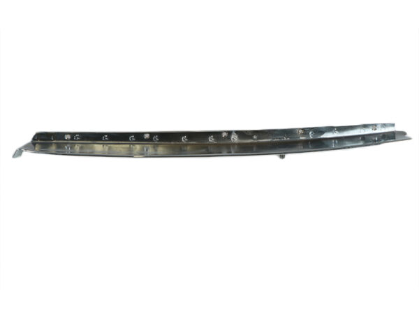 Fabric retaining rail on the left of the Mercedes W113 convertible top