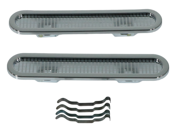 1 set of seat ventilation grilles for Mercedes W113